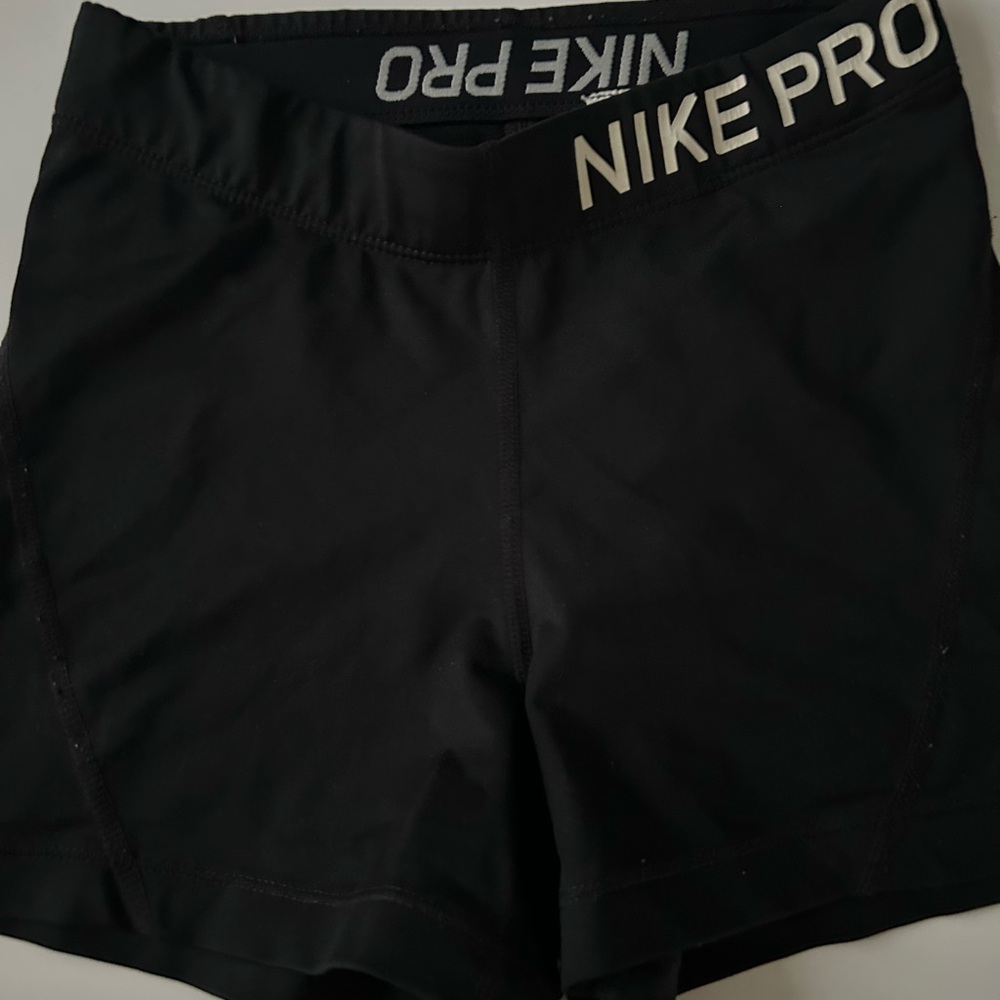 Nike Pro Women's Athletic Black Shorts